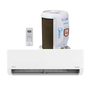 Ar Condicionado Split Midea Inverter Lite 12000 Btu R32 Frio 42ebvcb12m5 Branco 220v