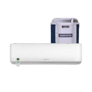 Ar-condicionado Split Agratto Liv Inverter Top 9.000btus/h Quente E Frio Branco Lcst9qf-02i - 220v