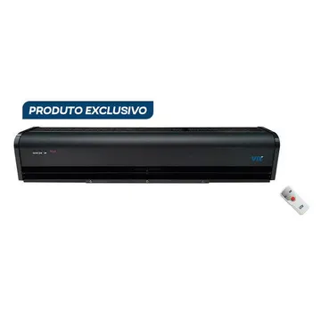 Cortina De Ar Vix One 90cm Preta – 220 Volts