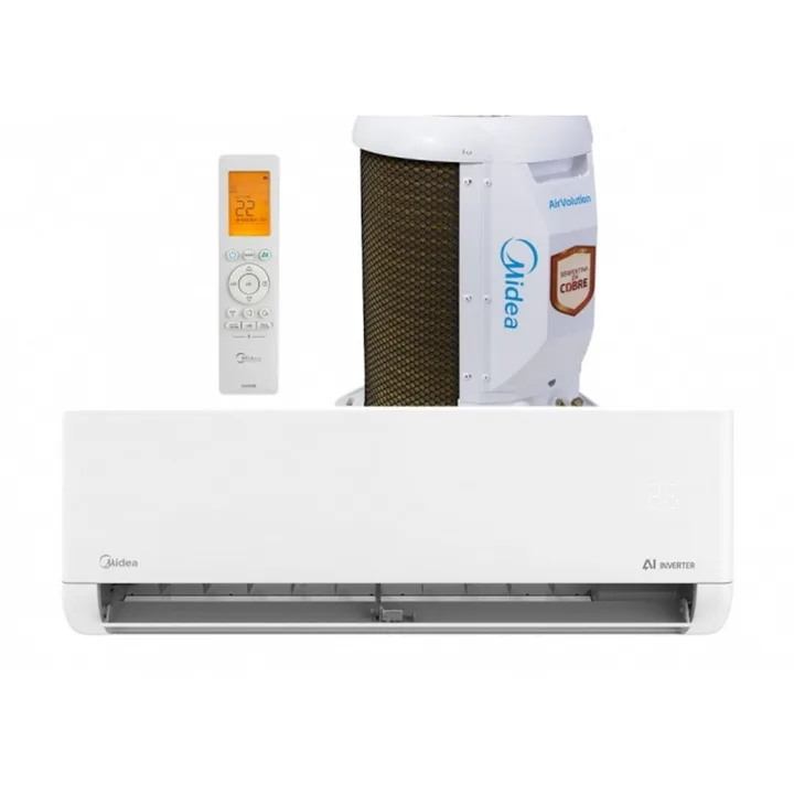 Ar Condicionado Split Midea Ai Ecomaster 9000 Btu R32 Frio 42EZVCA09M5 Branco 220V, imagem 1 de 5