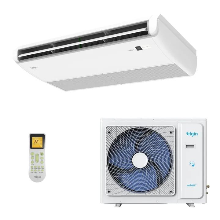 Ar-condicionado Split Piso Teto Inverter Plus R-32 Elgin 48.000 BTUs Só Frio 220V Monofásico, imagem 1 de 5