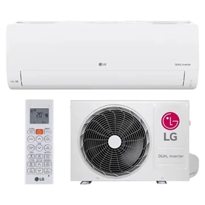 Ar Condicionado Split Hw Inverter R32 Lg Dual Inverter Compact 12000 Btus Frio 220v, imagem 1 de 5