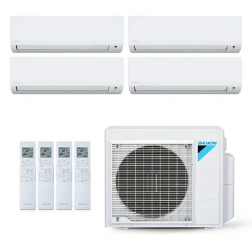 Ar-condicionado Multi Split Inverter Daikin 28.000 (2x Evap Hw 9.000 + 2x Evap Hw 12.000) Quente/frio 220v