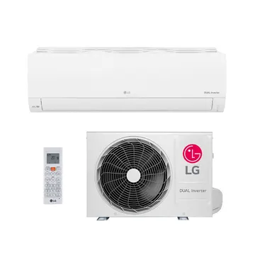 Ar Condicionado Split Hw Inverter R-32 LG Dual Inverter Compact (Sem Wi-Fi) 11.000 BTUs Frio 220V S3NQ12JAQAL.EB2GAM1