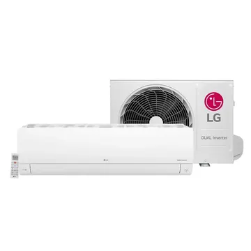Ar Condicionado Split Hi Wall Inverter LG Dual Compact R-32 18000 BTU/H Frio S3NQ18KLQAL.EB2GAM1 - 220 Volts